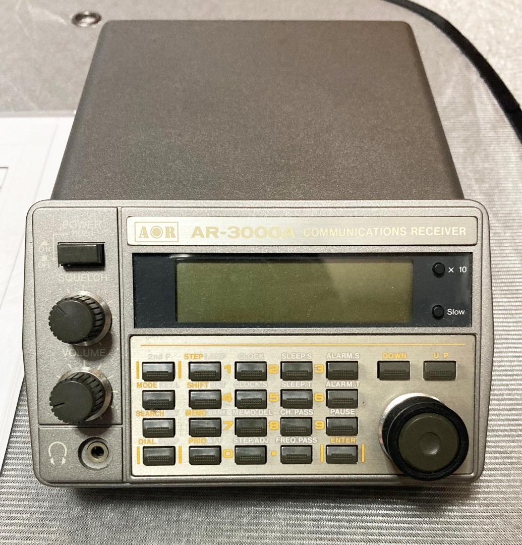 AOR 広帯域受信機　AR-3000A　ワイドバンドレシーバー