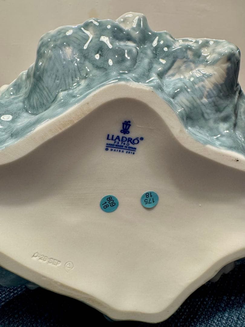 【￥349,800新品同様】リヤドロ／大型作品／海辺を駆けて／元箱付