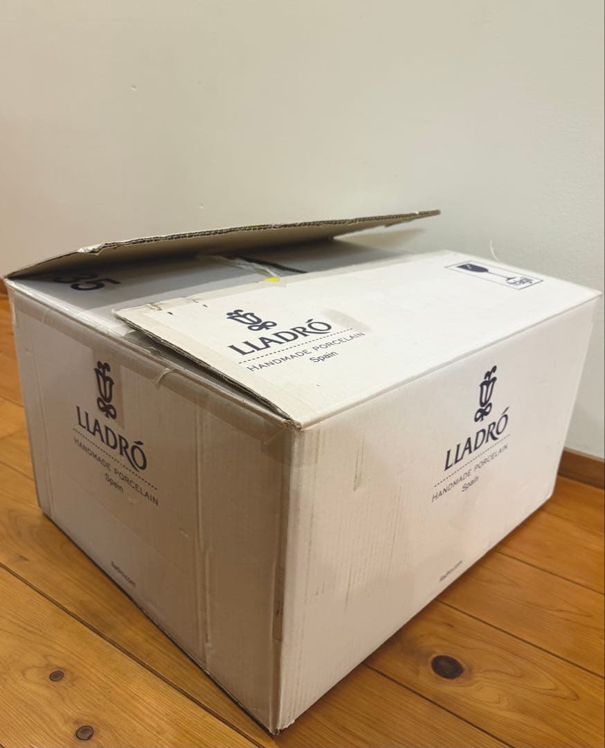 【￥349,800新品同様】リヤドロ／大型作品／海辺を駆けて／元箱付