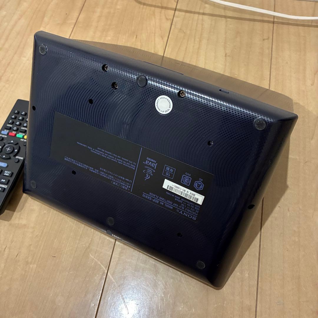 Sony ポータブルブルーレイプレーヤー　BDP-SX910 動作良好です