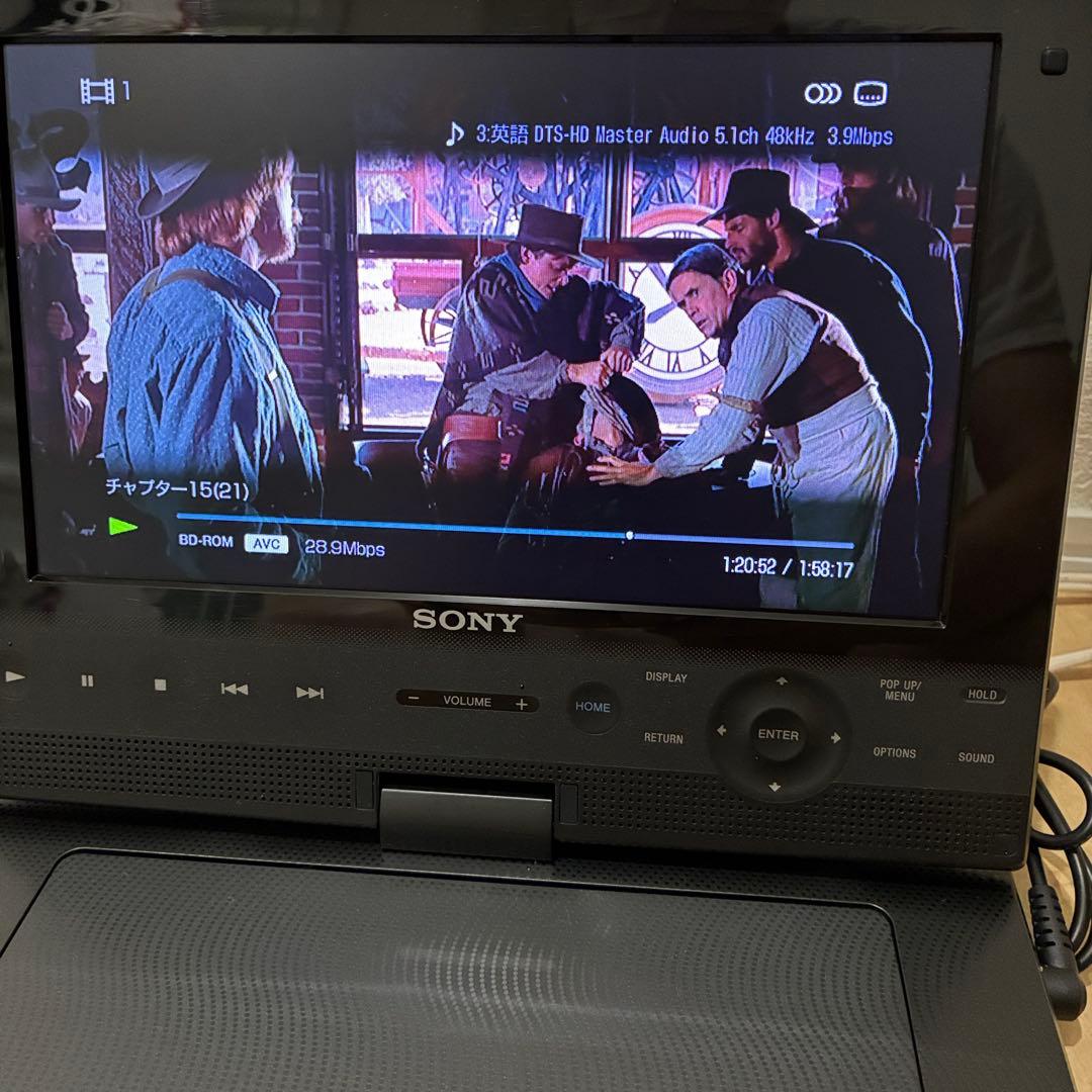 Sony ポータブルブルーレイプレーヤー　BDP-SX910 動作良好です
