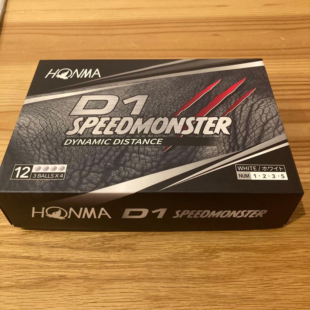ホンマ　スピードモンスター　ホワイト　5ダース　ゴルフボール