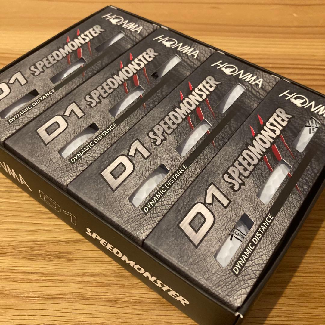 ホンマ　スピードモンスター　ホワイト　5ダース　ゴルフボール