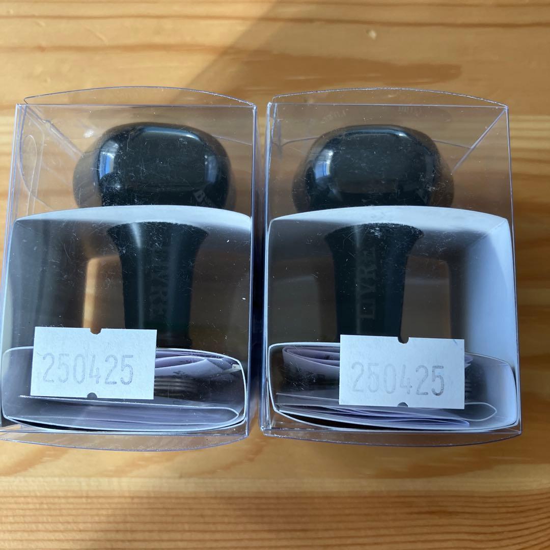 【4日迄】LIVRE カスタムノブPT35B ALL BLACK 単体2個セット