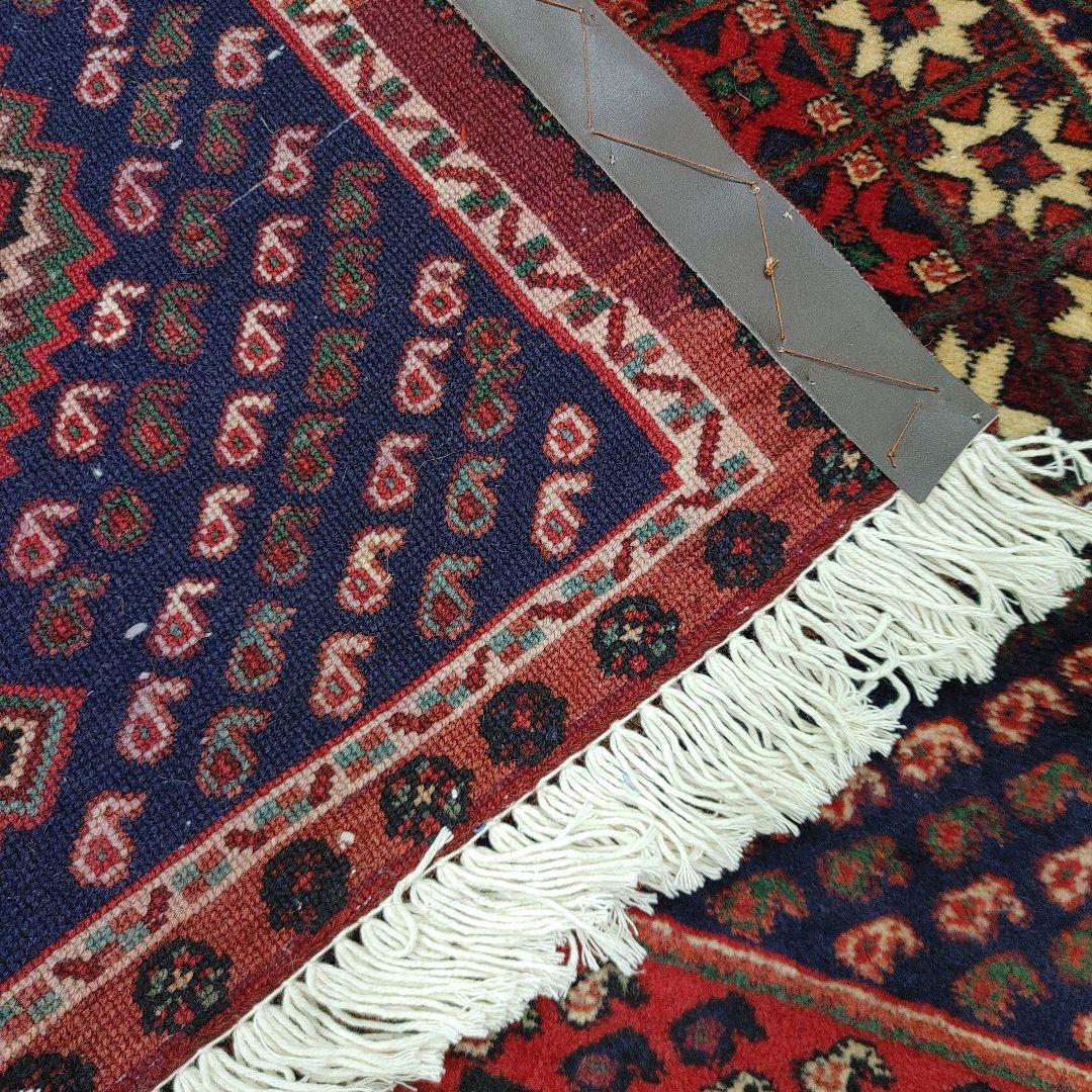 Summer sall ペルシャ絨毯 手織り 草木染　スィールジャーン産