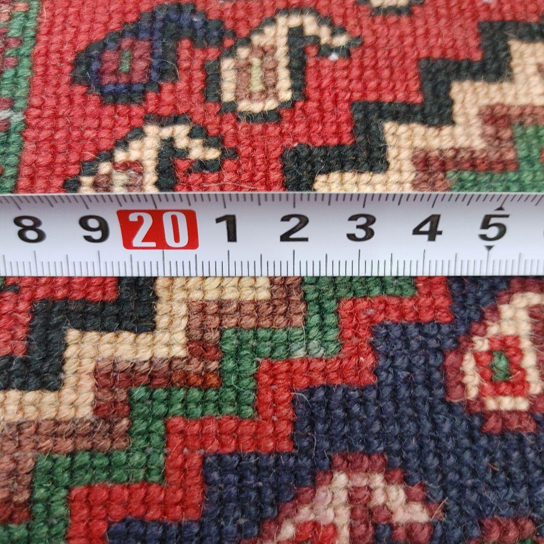 Summer sall ペルシャ絨毯 手織り 草木染　スィールジャーン産