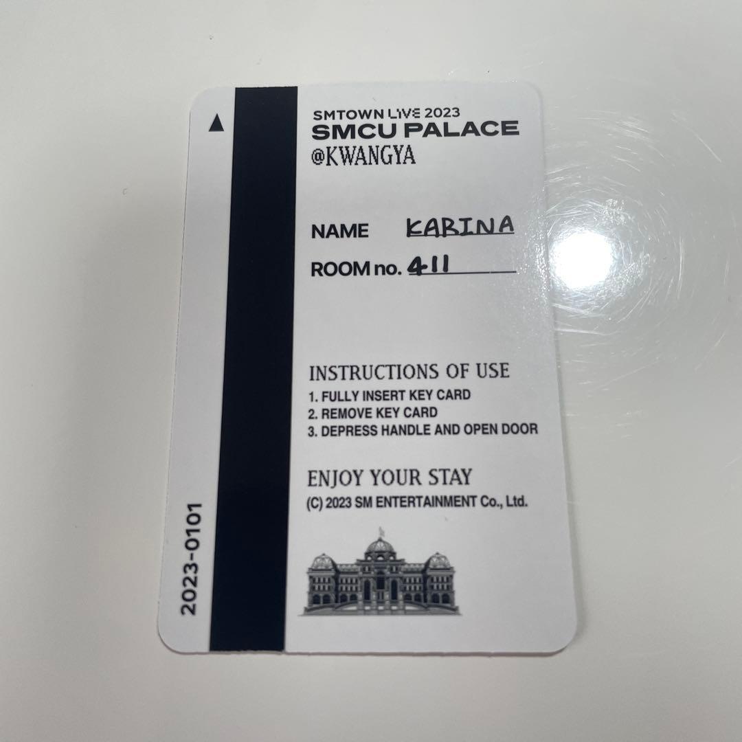 aespa カリナ smcu welcome kit トレカ