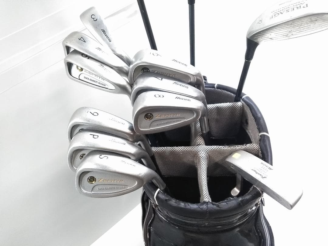 初心者オススメ！ ミズノ メンズゴルフクラブ13本セット キャディバッグ付 ◇