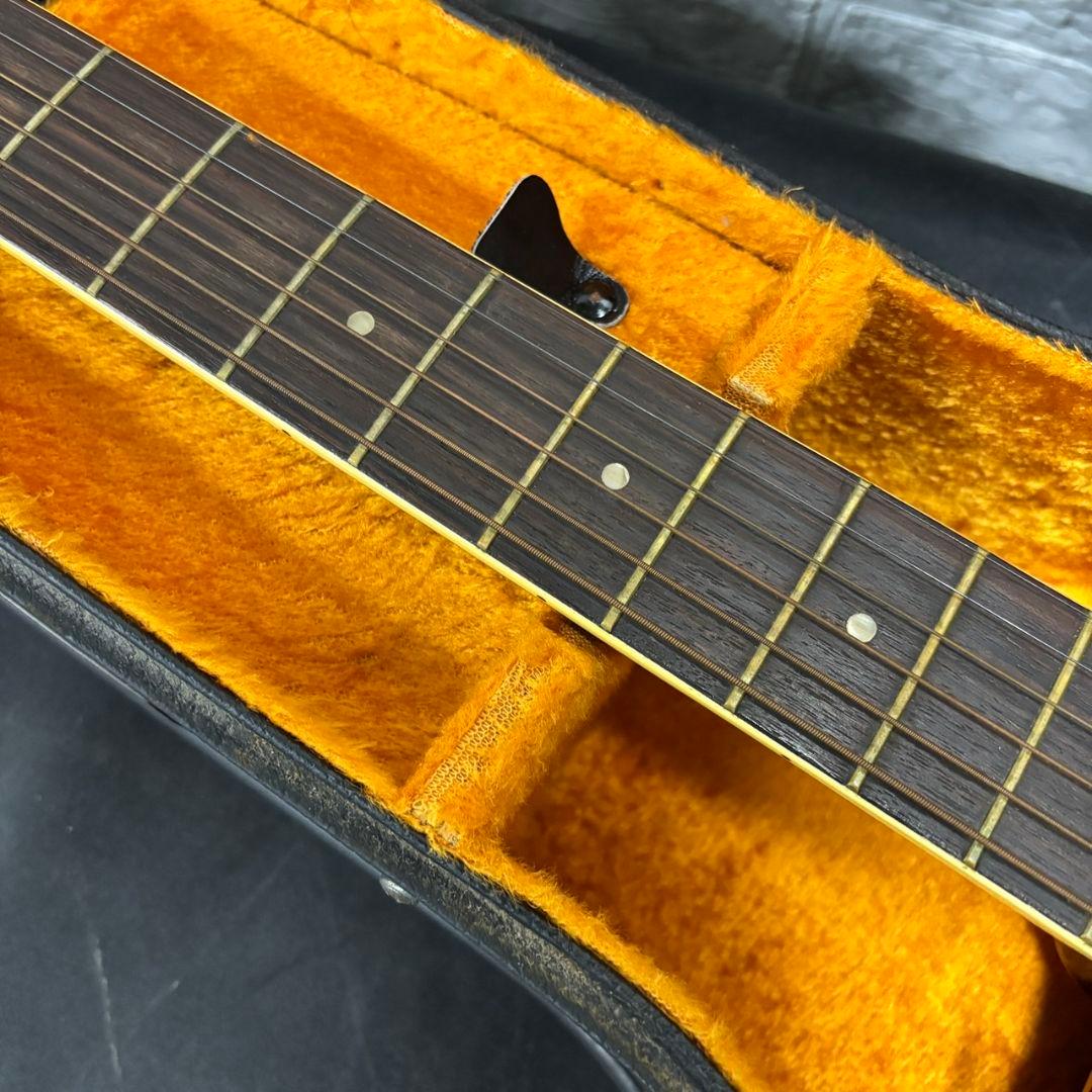 872　ヤマハ　1970年代　黒ラベル　アコースティックギター　ハードケース付き