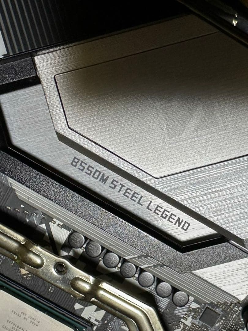 RYZEN5 5600X B550M steel legendマザーなどセット