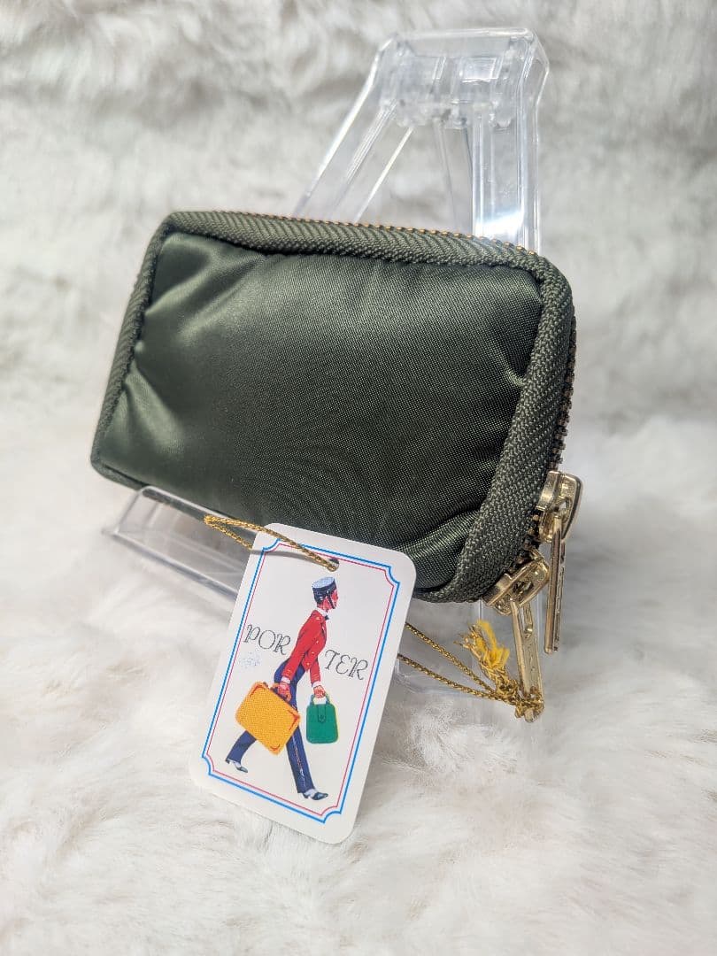 未使用品✨PORTER ポーター キーケース セージグリーン タンカー 希少