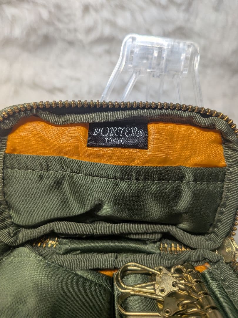 未使用品✨PORTER ポーター キーケース セージグリーン タンカー 希少