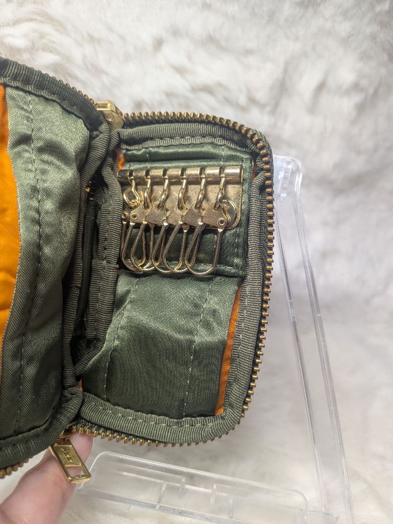 未使用品✨PORTER ポーター キーケース セージグリーン タンカー 希少