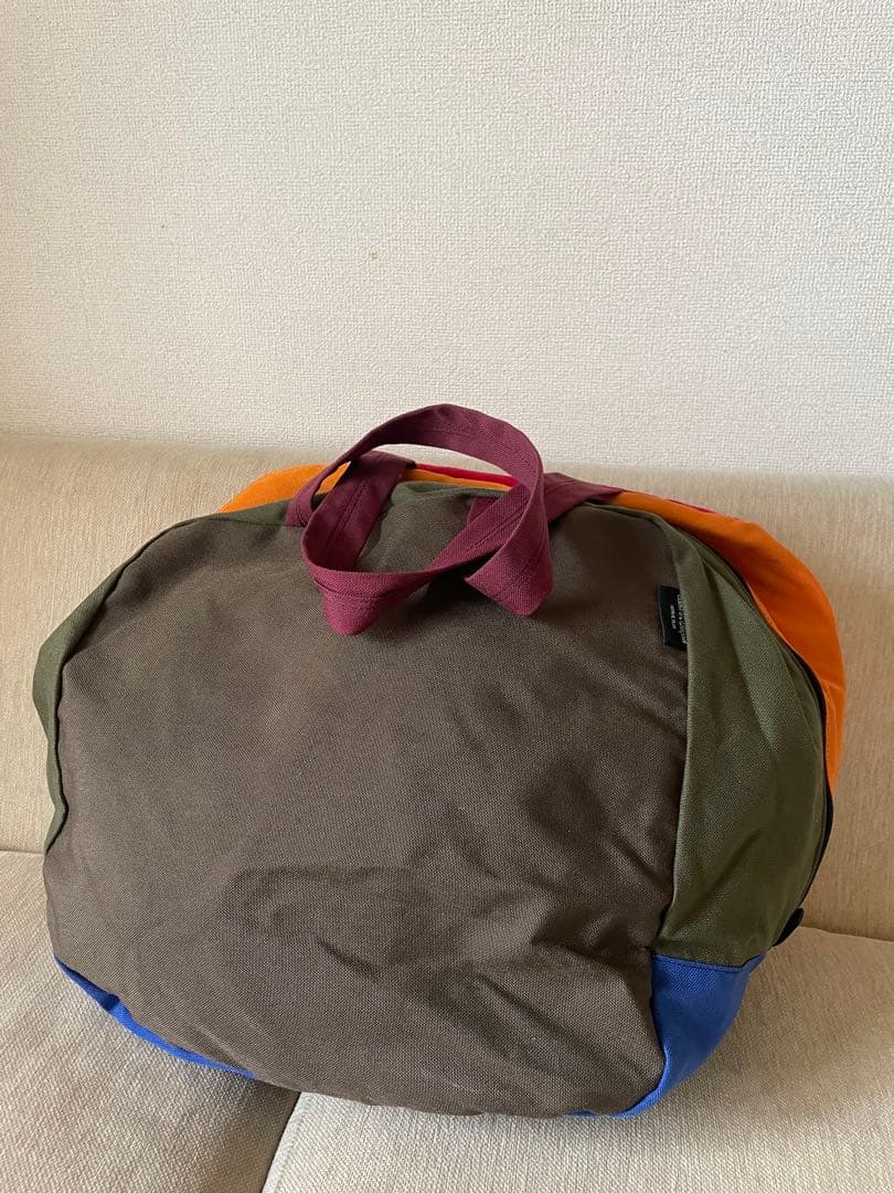 コムデギャルソン ボストンバッグ ミックス　マルチカラー