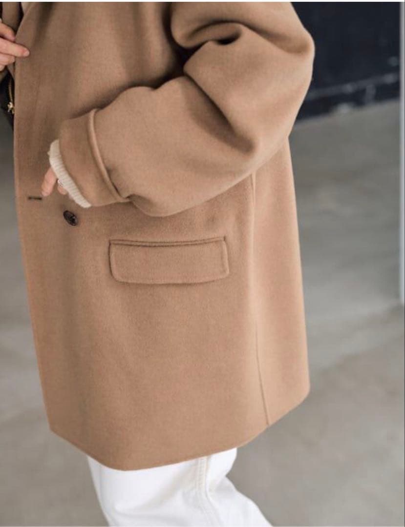 チロル【ほぼ未使用】ハミルトンリバーテーラードコート　ベージュ36