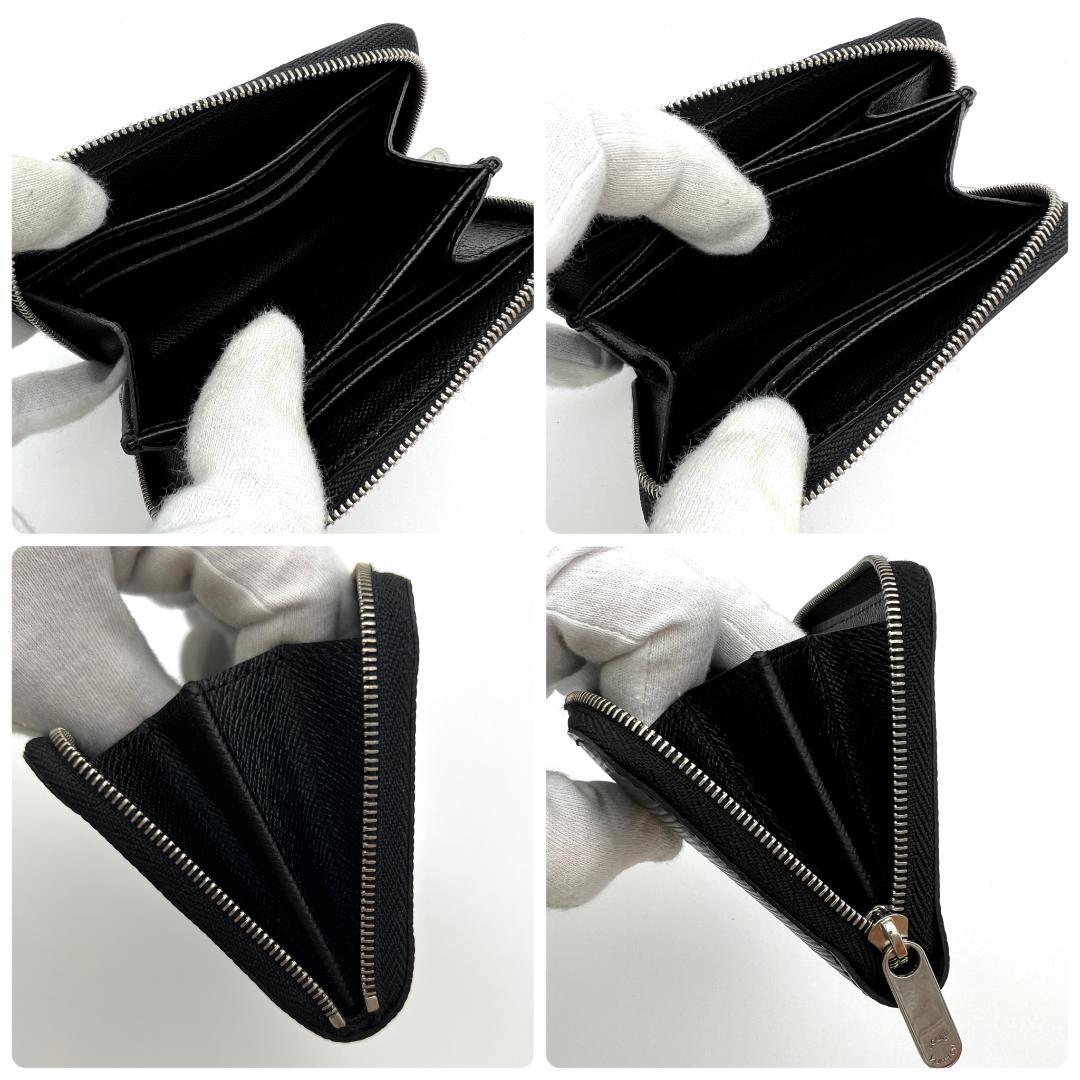 【最高級美品】ルイヴィトン エピ ジッピーパース ブラック A611