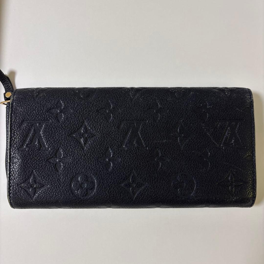 LOUIS VUITTON 長財布　小銭ケース　ブラック