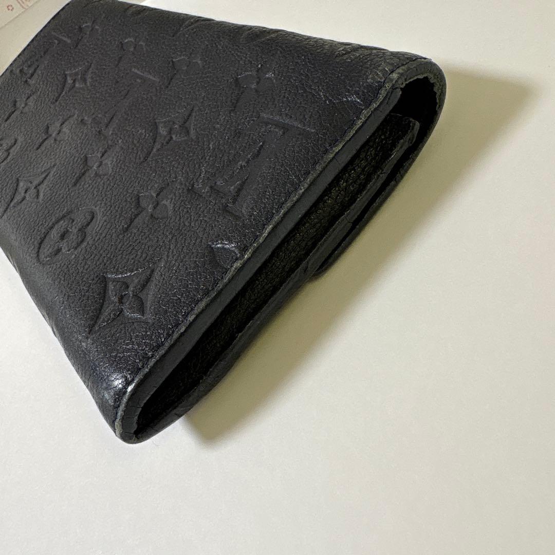 LOUIS VUITTON 長財布　小銭ケース　ブラック