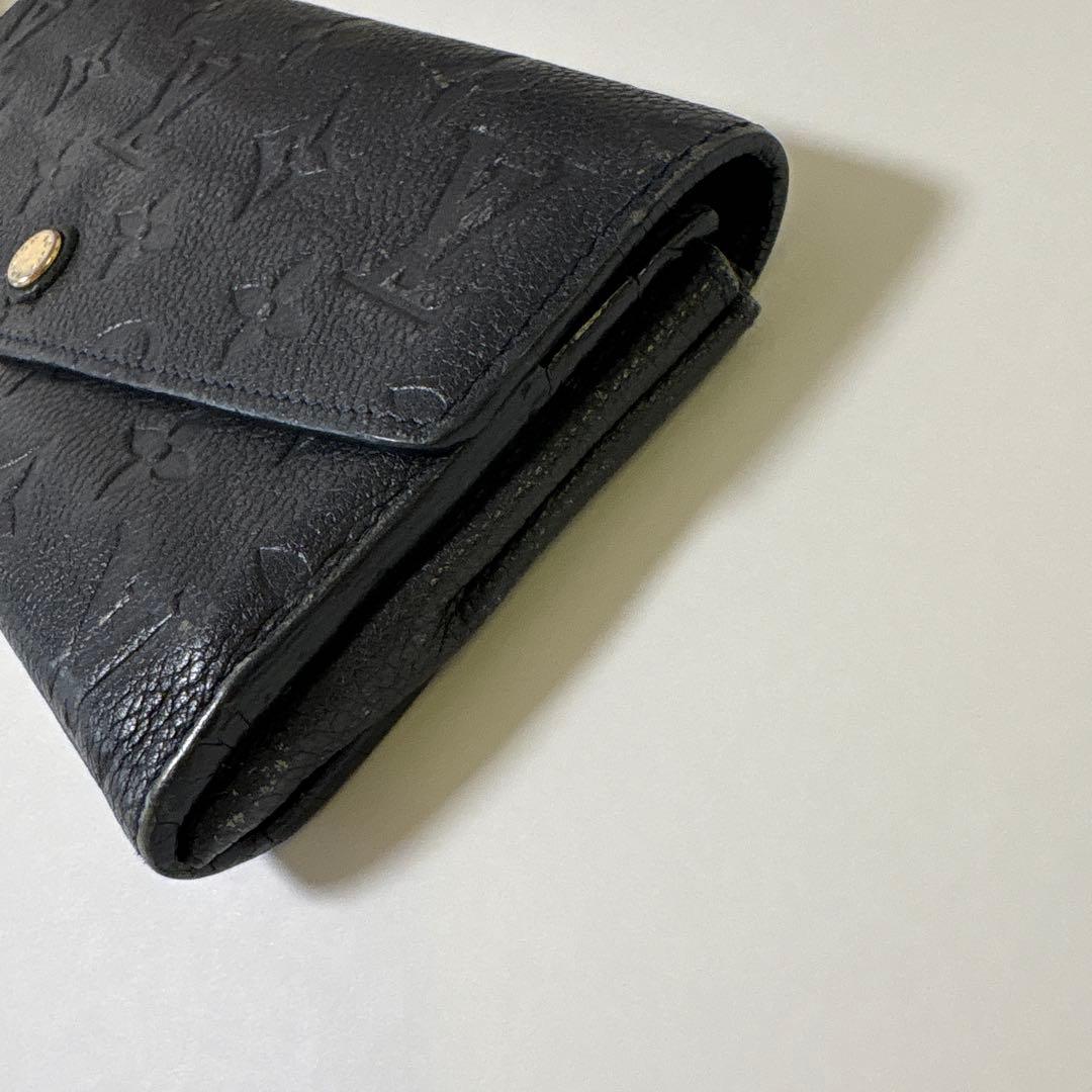 LOUIS VUITTON 長財布　小銭ケース　ブラック