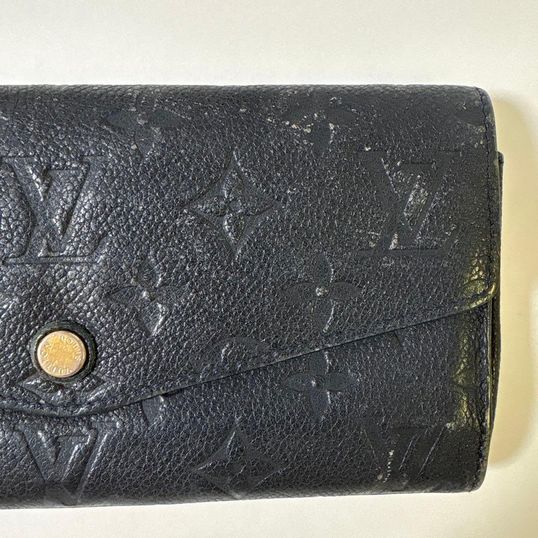 LOUIS VUITTON 長財布　小銭ケース　ブラック