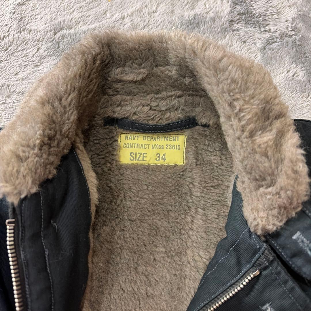 BUZZRICKSON'S デッキジャケット N-1 NAVY br12030