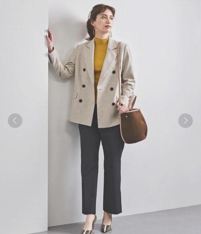 ユナイテッドアローズ　秋冬　UBCB ドビーチェックジャケット　ウール　未使用