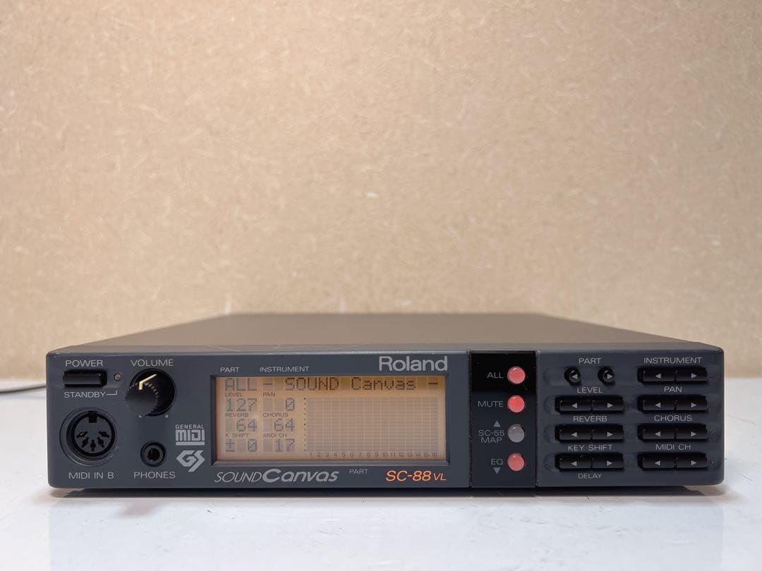Roland MIDI音源 SC-88VL SOUND Canvas