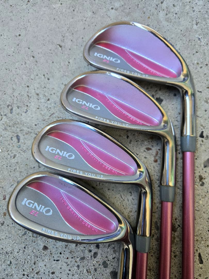 【初心者・レディースゴルフセット】イグニオ EL　8本セット　美品