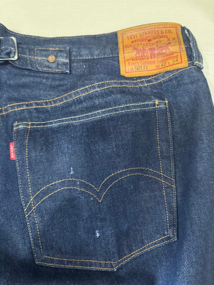 Levi's 501XX W42×34 裾上　シンチバック 　1937