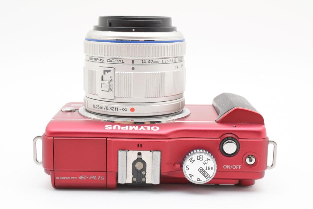 オリンパス　OLYMPUS PEN Lite E-PL5 レッド 14-42mm