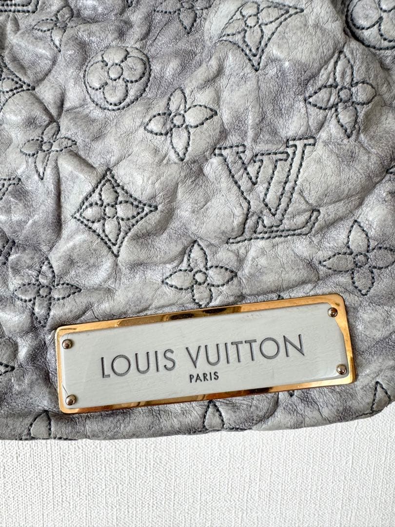 売り切り希望！LOUIS VUITTON グレー ショルダーバッグ