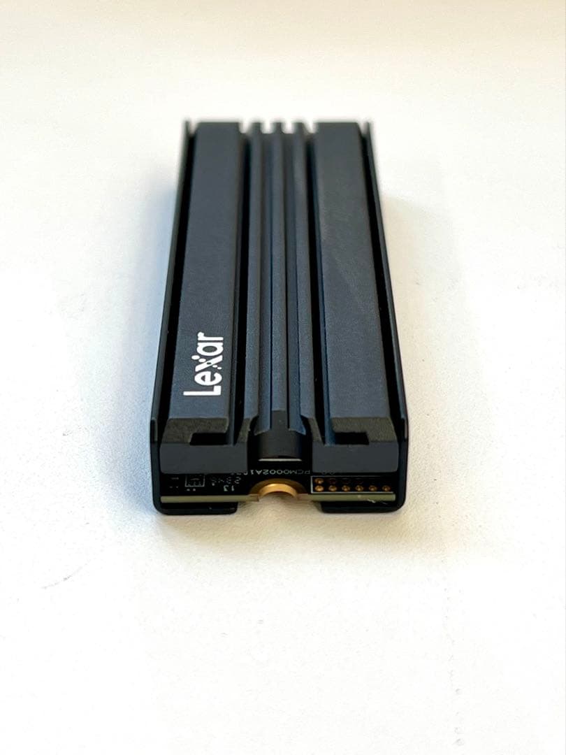Lexar NM790 4TB M.2 SSD ヒートシンク付き