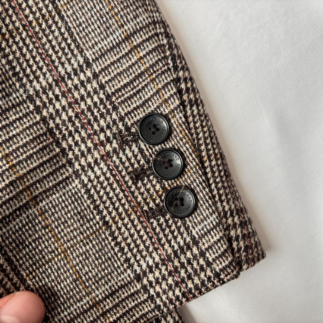 未使用 トゥモローランドコレクション ダブルブレストジャケット ブラウン 36