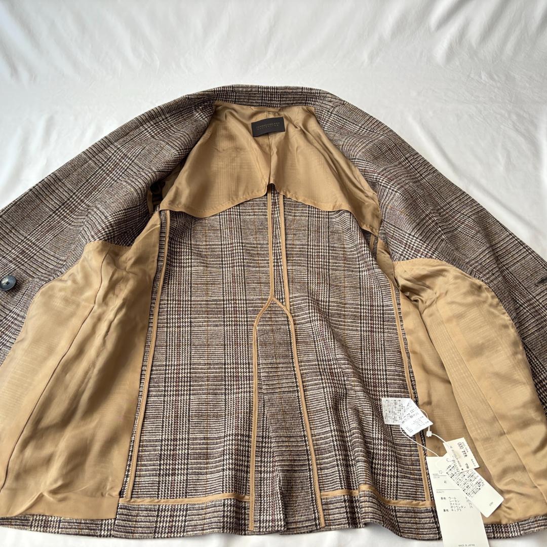 未使用 トゥモローランドコレクション ダブルブレストジャケット ブラウン 36