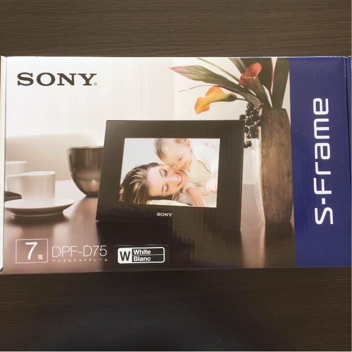新品 SONY ソニー 7型 デジタルフォトフレーム DPF-D75
