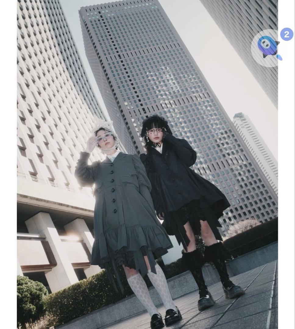 新品未使用HEIHEIヘイヘイリボンフリルショートパンツブラックスカート風