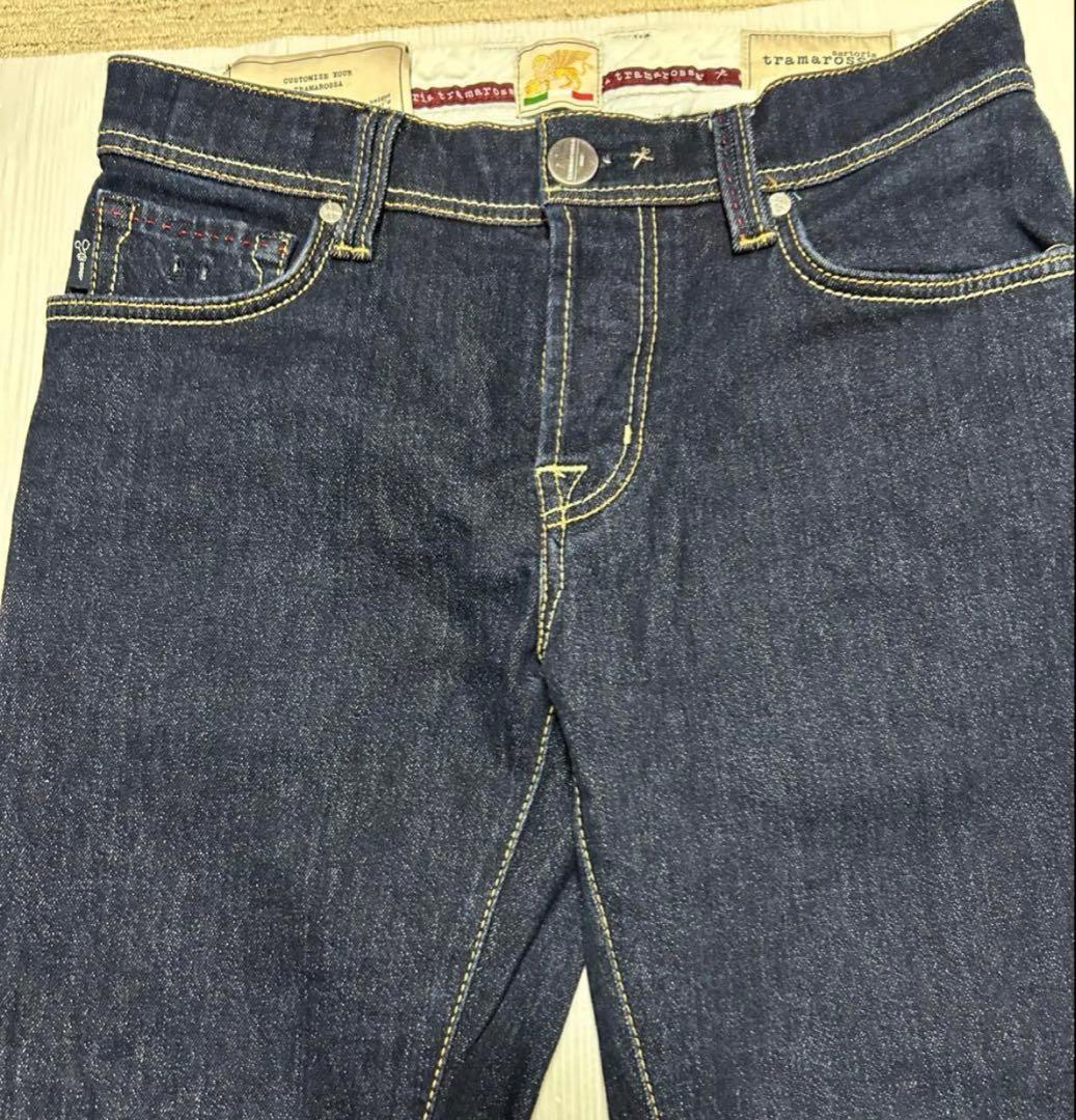 美品tramarossa Leonardo ストレッチスキニーデニム　イタリア製