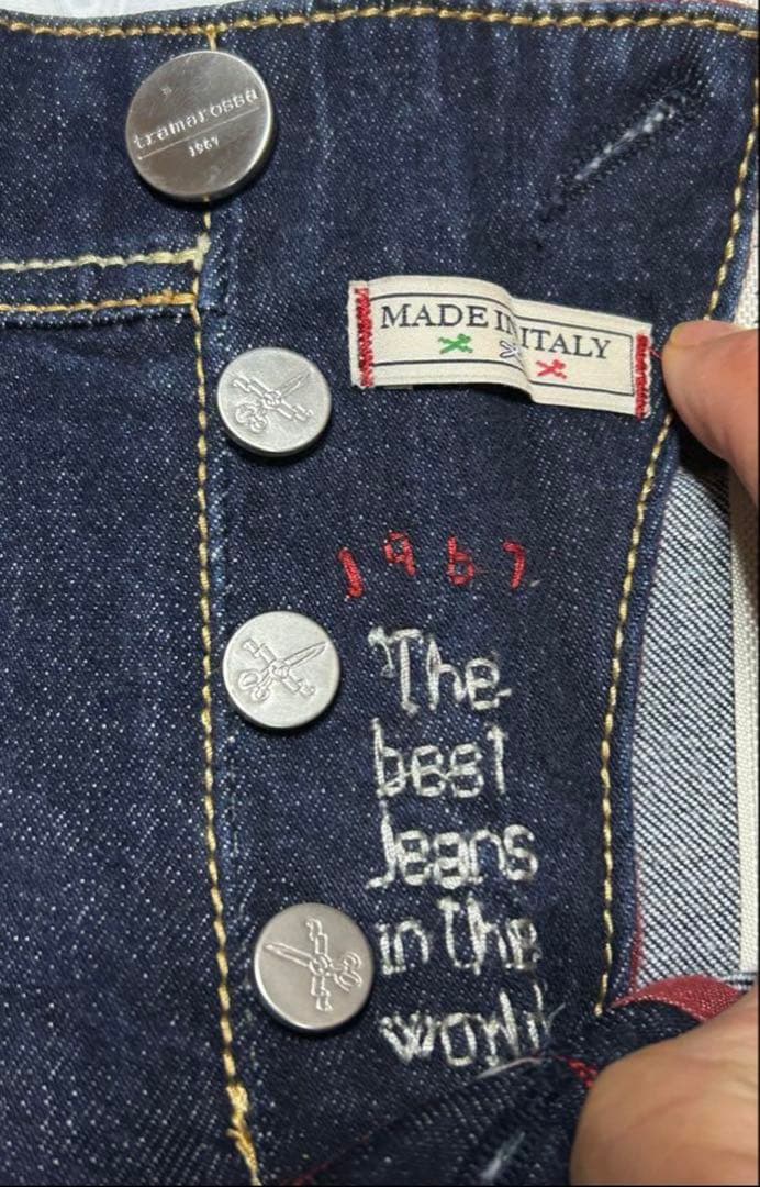 美品tramarossa Leonardo ストレッチスキニーデニム　イタリア製