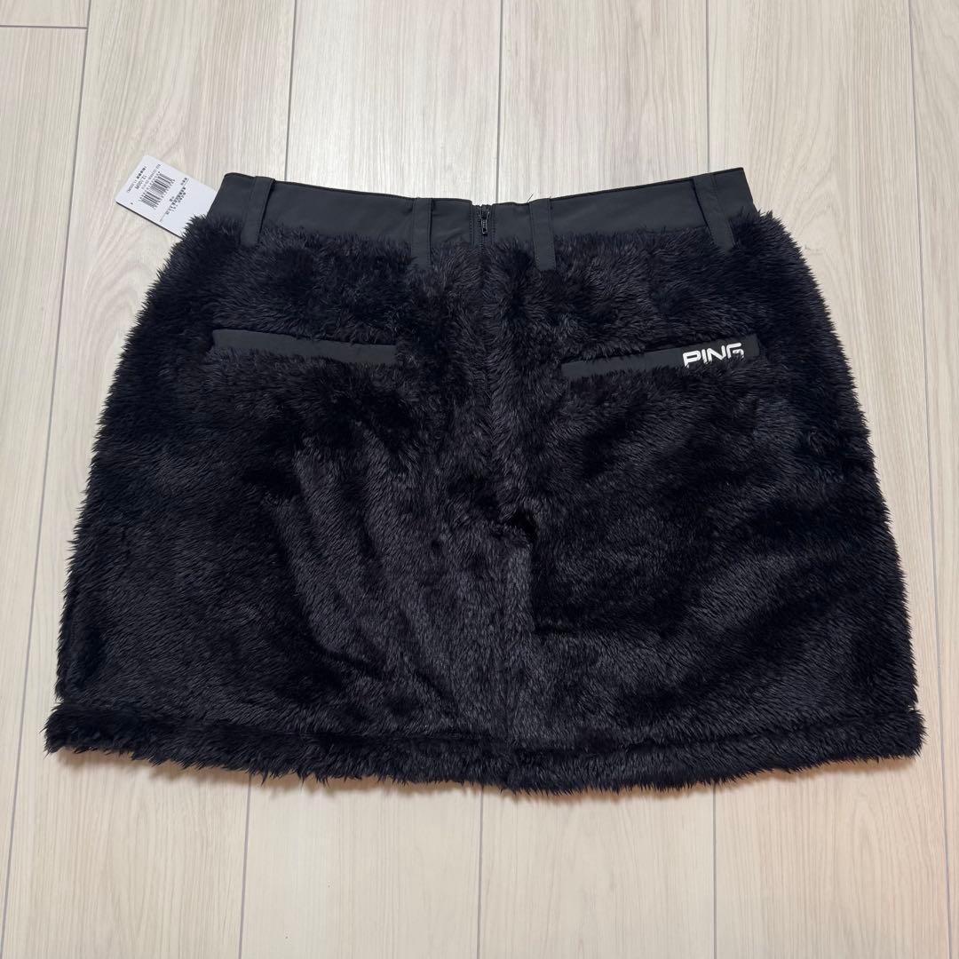 新品 PING ピン ゴルフウェア セットアップ ブルゾン ボアフリーススカート
