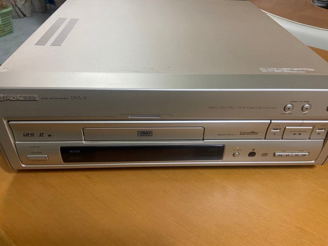 メンテ済み　リモコン付き　Pioneer レーザーディスクプレーヤー　DVL-9