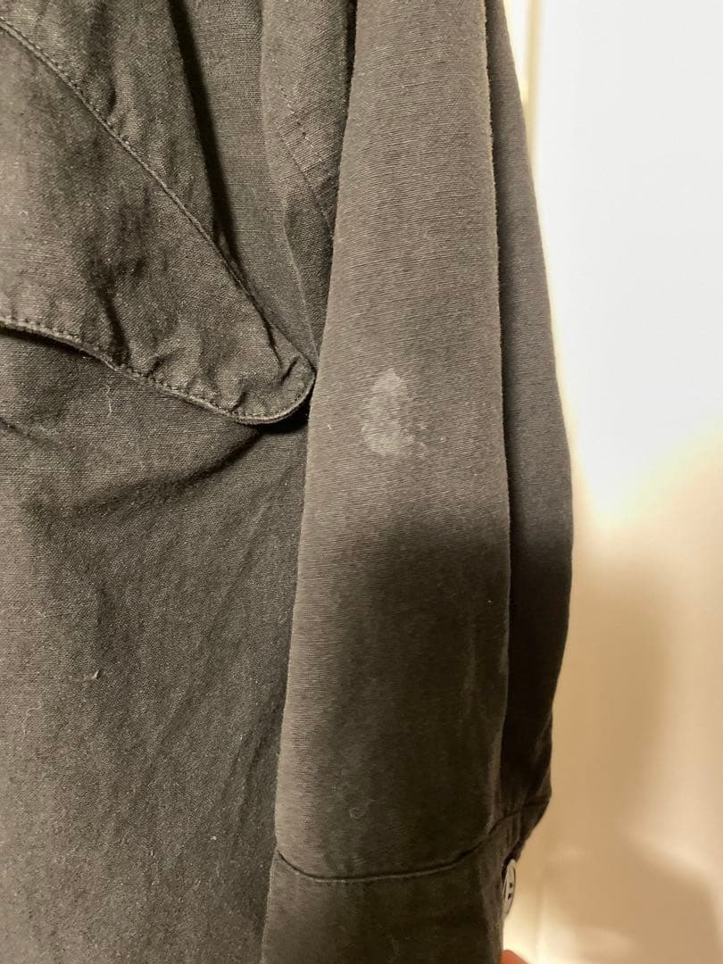 nestrobe confect 22AW コットンリネンオックスモッズコート