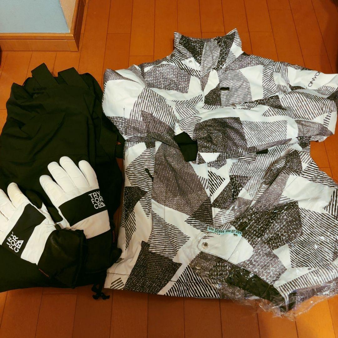 ONIONE スキーウェア Lサイズ 手袋付き