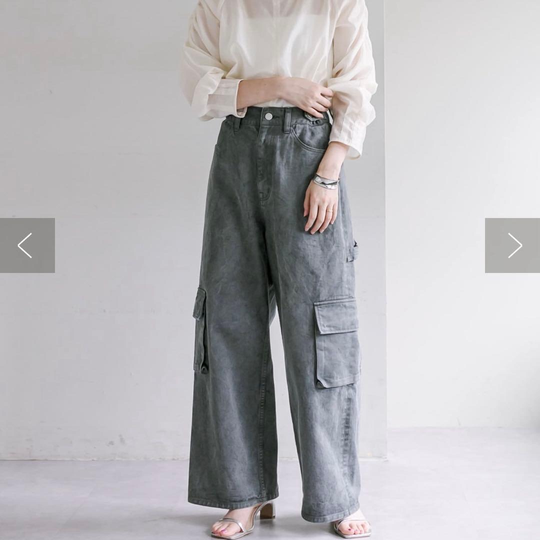 【ai no de】　アイノデ　ペインターパンツ