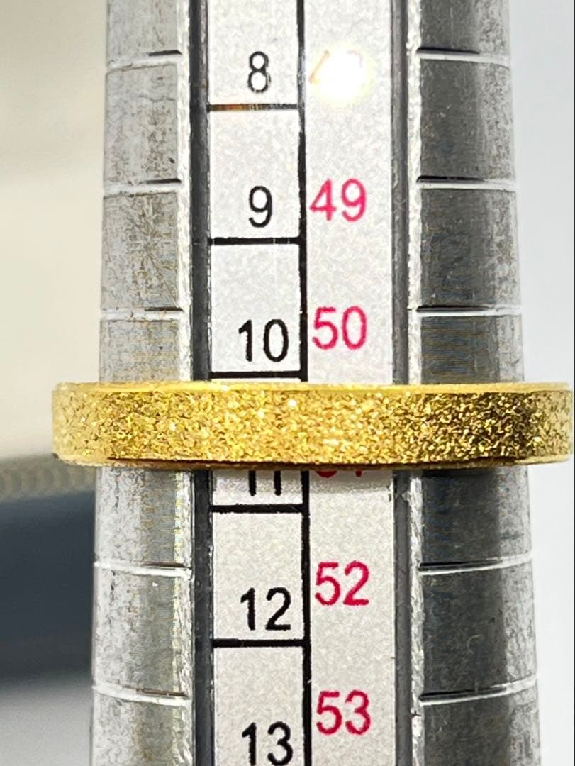 K24 純金 平打ちグロスリング 5.18g指輪 リング 刻印あり ハンドメイド