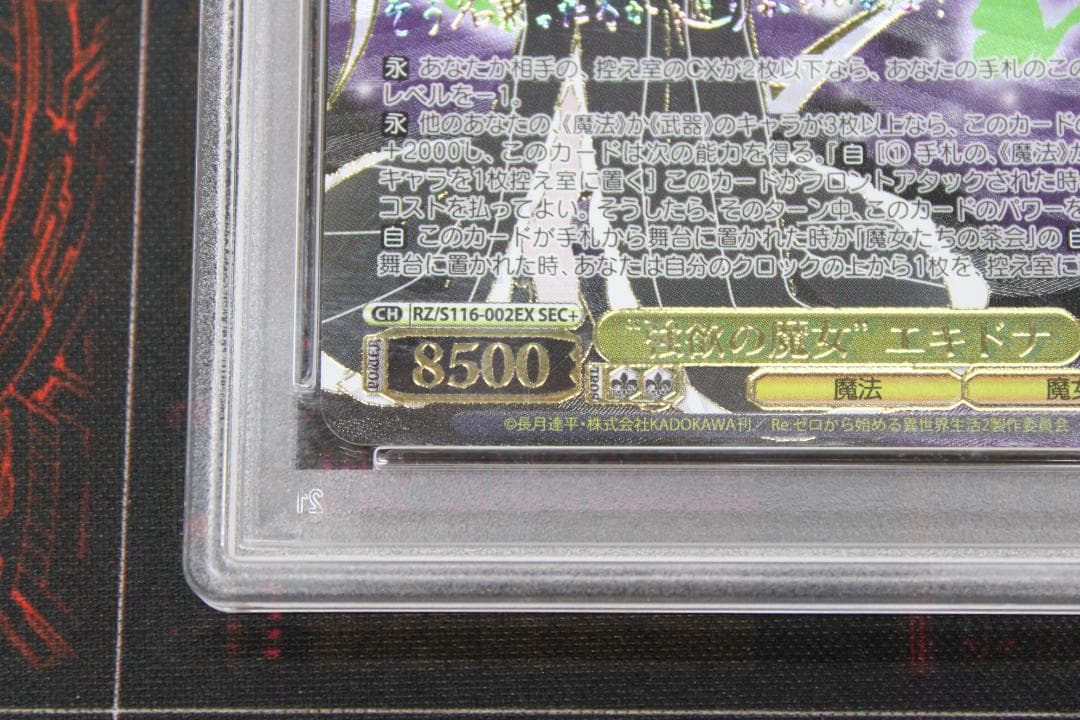 強欲の魔女 エキドナ SEC + PSA10 サイン 44-EY1114-01