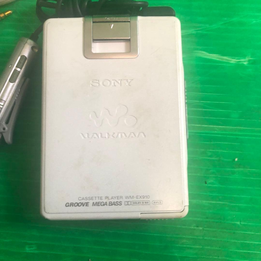 SONY WM-EX910 WALKMAN イヤフォン付き 動作未確認