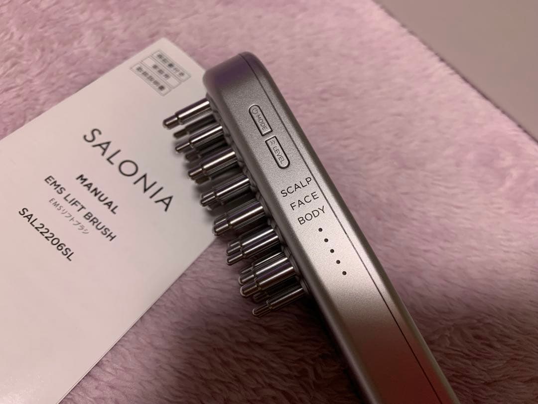 SALONIA 美顔器 スカルプ・フェイス・ボディ用