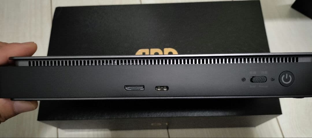 GPD G1 2024版 外付けeGPU