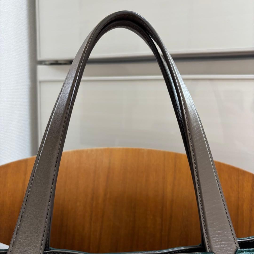 BVLGARI ブルガリ オクト レザー トートバッグ ビジネス bb7