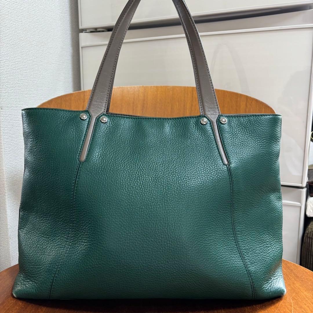 BVLGARI ブルガリ オクト レザー トートバッグ ビジネス bb7